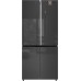 Купить Отдельностоящий холодильник с инвертором Weissgauff WCD 590 NoFrost Inverter Premium EcoFresh Inox Glass в интернет-магазине Мега-кухня