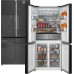 Купить Отдельностоящий холодильник с инвертором Weissgauff WCD 590 NoFrost Inverter Premium EcoFresh Inox Glass в интернет-магазине Мега-кухня 1
