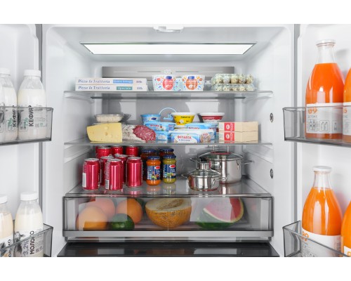 Купить Отдельностоящий холодильник с инвертором Weissgauff WCD 590 NoFrost Inverter Premium EcoFresh Inox Glass в интернет-магазине Мега-кухня 6 Купить Отдельностоящий холодильник с инвертором Weissgauff WCD 590 NoFrost Inverter Premium EcoFresh Inox Glass в интернет-магазине Мега-кухня 6