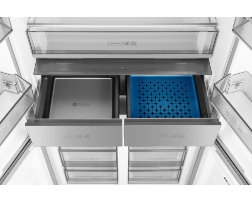 Купить Отдельностоящий холодильник с инвертором Weissgauff WCD 590 NoFrost Inverter Premium EcoFresh Inox Glass в интернет-магазине Мега-кухня 5 Купить Отдельностоящий холодильник с инвертором Weissgauff WCD 590 NoFrost Inverter Premium EcoFresh Inox Glass в интернет-магазине Мега-кухня 5