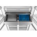 Купить Отдельностоящий холодильник с инвертором Weissgauff WCD 590 NoFrost Inverter Premium EcoFresh Inox Glass в интернет-магазине Мега-кухня 5