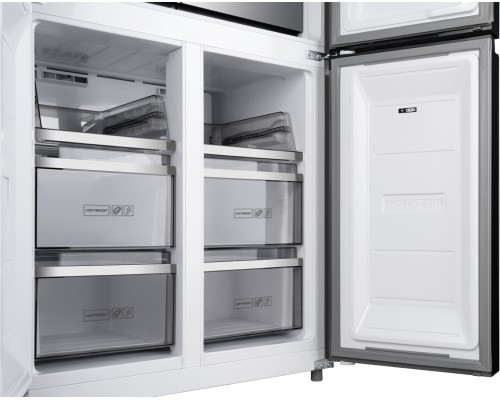Купить Отдельностоящий холодильник с инвертором Weissgauff WCD 590 NoFrost Inverter Premium EcoFresh Inox Glass в интернет-магазине Мега-кухня 10 Купить Отдельностоящий холодильник с инвертором Weissgauff WCD 590 NoFrost Inverter Premium EcoFresh Inox Glass в интернет-магазине Мега-кухня 10