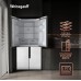 Купить Отдельностоящий холодильник с инвертором Weissgauff WCD 450 White Rock Glass NoFrost Inverter в интернет-магазине Мега-кухня 19