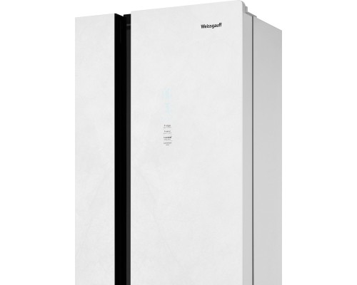 Купить Отдельностоящий холодильник с инвертором Weissgauff WCD 450 White Rock Glass NoFrost Inverter в интернет-магазине Мега-кухня 10 Купить Отдельностоящий холодильник с инвертором Weissgauff WCD 450 White Rock Glass NoFrost Inverter в интернет-магазине Мега-кухня 10