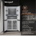 Купить Отдельностоящий холодильник с инвертором Weissgauff WCD 590 NoFrost Inverter Premium EcoFresh Inox Glass в интернет-магазине Мега-кухня 12
