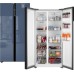 Купить Отдельностоящий холодильник с инвертором Weissgauff WSBS 600 NoFrost Inverter Blue Glass в интернет-магазине Мега-кухня 1