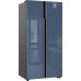 Купить Отдельностоящий холодильник с инвертором Weissgauff WSBS 600 NoFrost Inverter Blue Glass в интернет-магазине Мега-кухня 6