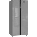 Купить Отдельностоящий холодильник с инвертором Weissgauff WSBS 500 Inverter NoFrost Inox Glass в интернет-магазине Мега-кухня 4