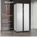 Купить Отдельностоящий холодильник с инвертором Weissgauff WSBS 500 Inverter NoFrost White Glass в интернет-магазине Мега-кухня 12