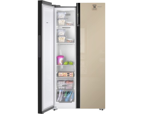 Купить Отдельностоящий холодильник с инвертором Weissgauff WSBS 600 BeG NoFrost Inverter в интернет-магазине Мега-кухня 6 Купить Отдельностоящий холодильник с инвертором Weissgauff WSBS 600 BeG NoFrost Inverter в интернет-магазине Мега-кухня 6