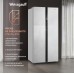 Купить Отдельностоящий холодильник с инвертором Weissgauff WSBS 500 Inverter NoFrost White Rock Glass в интернет-магазине Мега-кухня 12