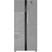 Купить Отдельностоящий холодильник с инвертором Weissgauff WSBS 500 Inverter NoFrost Inox Glass в интернет-магазине Мега-кухня