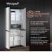 Купить Отдельностоящий холодильник с инвертором Weissgauff WCD 450 WNF Built-in в интернет-магазине Мега-кухня 19