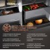 Купить Отдельностоящий холодильник с инвертором Weissgauff WSBS 590 NoFrost Inverter Premium Rock Glass в интернет-магазине Мега-кухня 14