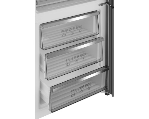 Купить Отдельностоящий холодильник Weissgauff WRK 195 D Full NoFrost Bru Steel Glass в интернет-магазине Мега-кухня 10 Купить Отдельностоящий холодильник Weissgauff WRK 195 D Full NoFrost Bru Steel Glass в интернет-магазине Мега-кухня 10