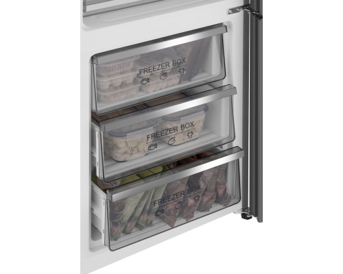 Купить Отдельностоящий холодильник Weissgauff WRK 195 D Full NoFrost Bru Steel Glass в интернет-магазине Мега-кухня 12 Купить Отдельностоящий холодильник Weissgauff WRK 195 D Full NoFrost Bru Steel Glass в интернет-магазине Мега-кухня 12