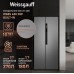 Купить Отдельностоящий холодильник с инвертором Weissgauff WSBS 450 XNF Built-in в интернет-магазине Мега-кухня 16