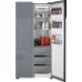 Купить Отдельностоящий холодильник с инвертором Weissgauff WSBS 590 NoFrost Inverter Premium Dark Grey Glass в интернет-магазине Мега-кухня 8