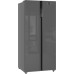 Купить Отдельностоящий холодильник с инвертором Weissgauff WSBS 500 Inverter NoFrost Bru Steel Glass в интернет-магазине Мега-кухня 6