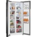 Купить Отдельностоящий холодильник с инвертором Weissgauff WSBS 500 Inverter NoFrost Bru Steel Glass в интернет-магазине Мега-кухня 5
