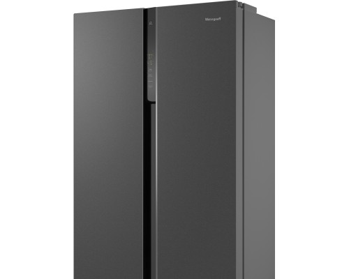 Купить Отдельностоящий холодильник с инвертором Weissgauff WSBS 500 Inverter NoFrost Bru Steel Glass в интернет-магазине Мега-кухня 9 Купить Отдельностоящий холодильник с инвертором Weissgauff WSBS 500 Inverter NoFrost Bru Steel Glass в интернет-магазине Мега-кухня 9