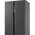 Купить Отдельностоящий холодильник с инвертором Weissgauff WSBS 500 Inverter NoFrost Bru Steel Glass в интернет-магазине Мега-кухня 9