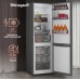 Купить Отдельностоящий холодильник Weissgauff WRK 195 D Full NoFrost Bru Steel Glass в интернет-магазине Мега-кухня 24