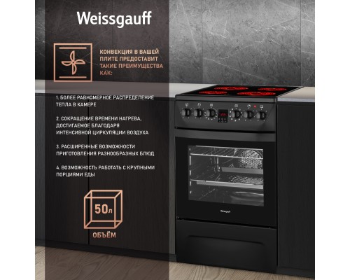Купить Электрическая плита Weissgauff WES 2V16 BE Premium Line в интернет-магазине Мега-кухня 10 Купить Электрическая плита Weissgauff WES 2V16 BE Premium Line в интернет-магазине Мега-кухня 10