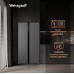 Купить Отдельностоящий холодильник с инвертором Weissgauff WSBS 600 NoFrost Inverter Bru Steel Glass в интернет-магазине Мега-кухня 17