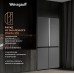 Купить Отдельностоящий холодильник с инвертором Weissgauff WCD 590 NoFrost Inverter Premium Ecofresh Bru Steel Glass в интернет-магазине Мега-кухня 21