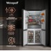 Купить Отдельностоящий холодильник с инвертором Weissgauff WCD 590 NoFrost Inverter Premium Ecofresh Bru Steel Glass в интернет-магазине Мега-кухня 23
