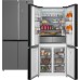 Купить Отдельностоящий холодильник с инвертором Weissgauff WCD 590 NoFrost Inverter Premium Ecofresh Bru Steel Glass в интернет-магазине Мега-кухня 1
