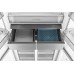 Купить Отдельностоящий холодильник с инвертором Weissgauff WCD 590 NoFrost Inverter Premium Ecofresh Bru Steel Glass в интернет-магазине Мега-кухня 5