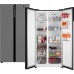 Купить Отдельностоящий холодильник с инвертором Weissgauff WSBS 600 NoFrost Inverter Bru Steel Glass в интернет-магазине Мега-кухня 1
