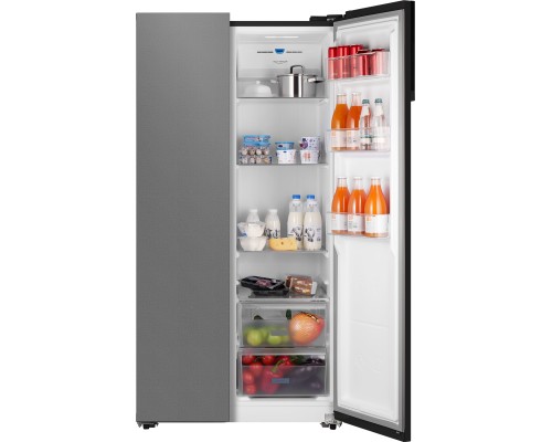 Купить Отдельностоящий холодильник с инвертором Weissgauff WSBS 600 NoFrost Inverter Bru Steel Glass в интернет-магазине Мега-кухня 4 Купить Отдельностоящий холодильник с инвертором Weissgauff WSBS 600 NoFrost Inverter Bru Steel Glass в интернет-магазине Мега-кухня 4
