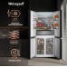 Купить Отдельностоящий холодильник с инвертором Weissgauff WCD 590 Nofrost Inverter Premium EcoFresh Black Glass в интернет-магазине Мега-кухня 19