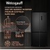 Купить Отдельностоящий холодильник с инвертором Weissgauff WCD 590 Nofrost Inverter Premium Ecofresh Dark Inox в интернет-магазине Мега-кухня 7