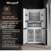 Купить Отдельностоящий холодильник с инвертором Weissgauff WCD 590 Nofrost Inverter Premium EcoFresh Rock Glass в интернет-магазине Мега-кухня 9