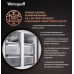 Купить Отдельностоящий холодильник с инвертором Weissgauff WCD 590 Nofrost Inverter Premium EcoFresh Rock Glass в интернет-магазине Мега-кухня 10