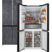 Купить Отдельностоящий холодильник с инвертором Weissgauff WCD 590 Nofrost Inverter Premium EcoFresh Rock Glass в интернет-магазине Мега-кухня 1