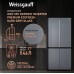 Купить Отдельностоящий холодильник с инвертором Weissgauff WCD 590 Nofrost Inverter Premium EcoFresh Dark Grey Glass в интернет-магазине Мега-кухня 7