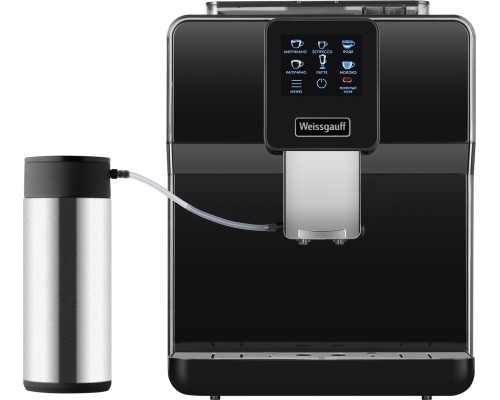 Купить Кофемашина Weissgauff WCM-330 TFT Touch Cappuccino Nero в интернет-магазине Мега-кухня Купить Кофемашина Weissgauff WCM-330 TFT Touch Cappuccino Nero в интернет-магазине Мега-кухня