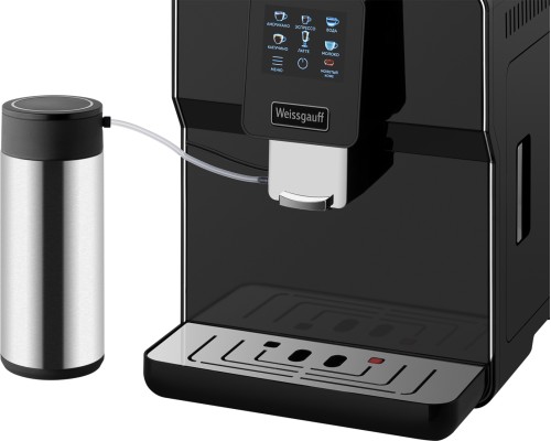 Купить Кофемашина Weissgauff WCM-330 TFT Touch Cappuccino Nero в интернет-магазине Мега-кухня 8 Купить Кофемашина Weissgauff WCM-330 TFT Touch Cappuccino Nero в интернет-магазине Мега-кухня 8