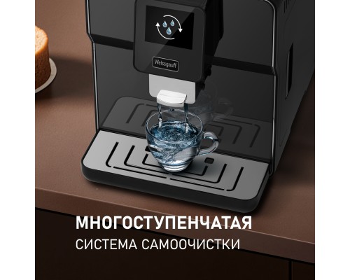 Купить Кофемашина Weissgauff WCM-330 TFT Touch Cappuccino Nero в интернет-магазине Мега-кухня 30 Купить Кофемашина Weissgauff WCM-330 TFT Touch Cappuccino Nero в интернет-магазине Мега-кухня 30