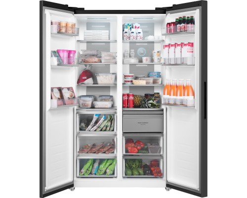 Купить Отдельностоящий холодильник с инвертором Weissgauff WSBS 1036 Inverter NoFrost Premium Dark Inox в интернет-магазине Мега-кухня 3 Купить Отдельностоящий холодильник с инвертором Weissgauff WSBS 1036 Inverter NoFrost Premium Dark Inox в интернет-магазине Мега-кухня 3