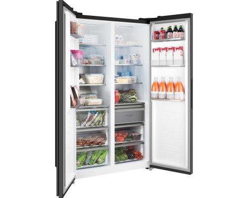 Купить Отдельностоящий холодильник с инвертором Weissgauff WSBS 1036 Inverter NoFrost Premium Dark Inox в интернет-магазине Мега-кухня 4 Купить Отдельностоящий холодильник с инвертором Weissgauff WSBS 1036 Inverter NoFrost Premium Dark Inox в интернет-магазине Мега-кухня 4