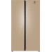 Купить Отдельностоящий холодильник с инвертором Weissgauff WSBS 1036 Inverter NoFrost Premium Сhampagne Glass в интернет-магазине Мега-кухня