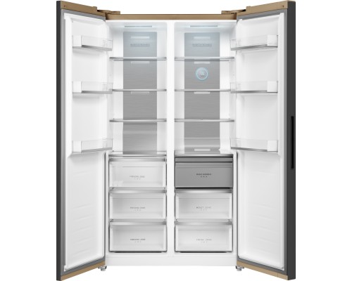 Купить Отдельностоящий холодильник с инвертором Weissgauff WSBS 1036 Inverter NoFrost Premium Сhampagne Glass в интернет-магазине Мега-кухня 3 Купить Отдельностоящий холодильник с инвертором Weissgauff WSBS 1036 Inverter NoFrost Premium Сhampagne Glass в интернет-магазине Мега-кухня 3