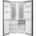 Купить Отдельностоящий холодильник с инвертором Weissgauff WSBS 1036 Inverter NoFrost Premium Сhampagne Glass в интернет-магазине Мега-кухня 3