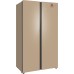 Купить Отдельностоящий холодильник с инвертором Weissgauff WSBS 1036 Inverter NoFrost Premium Сhampagne Glass в интернет-магазине Мега-кухня 6